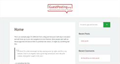Desktop Screenshot of guestposting.org