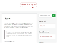 Tablet Screenshot of guestposting.org